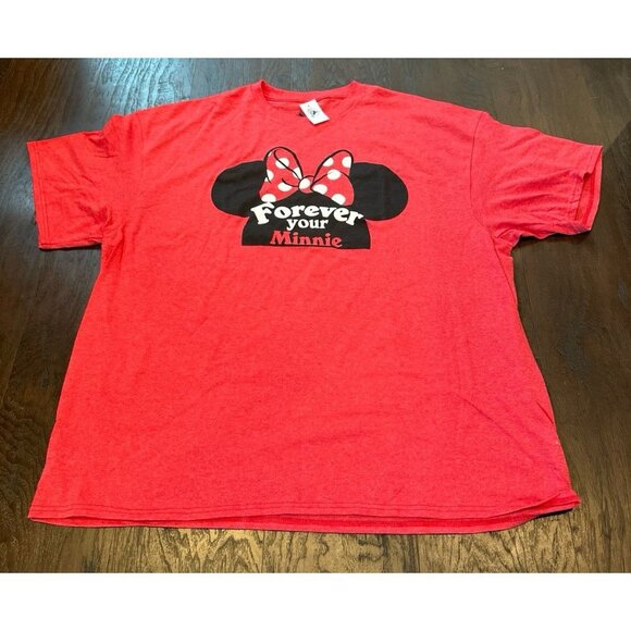 Disney Tops - Disney Minnie Mouse ''Forever Your Minnie'' Women's T-Shirt nwt